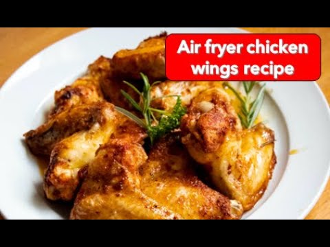 CRISPY Air Fryer CHICKEN WINGS in 20 Minutes! Easy & Delicious Recipe for 2025