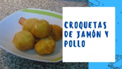 CROQUETAS DE JAMÓN Y POLLO CON THERMOMIX.