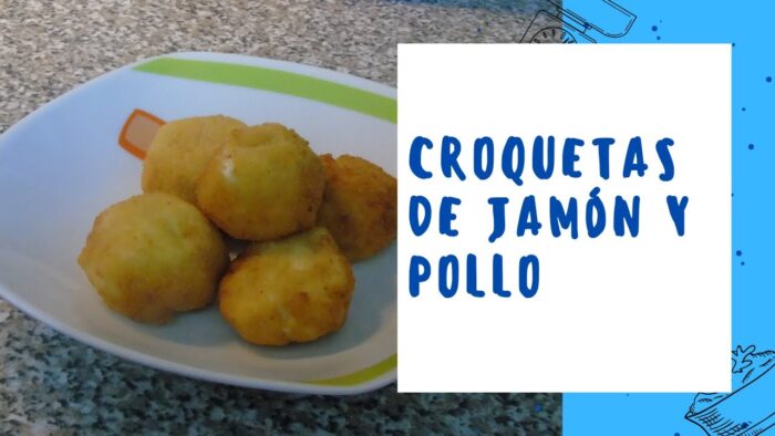 CROQUETAS DE JAMÓN Y POLLO CON THERMOMIX.