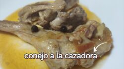 Conejo a la cazadora, receta a mi manera con Thermomix…