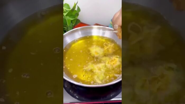 Crispy bread pakorycooking  #air fryer recipe #viral #shorts #top #most viewed #shorts feed