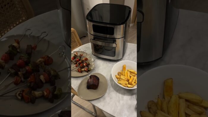 Freidora de Aire Suono – 10 Litros – todos sus accesorios