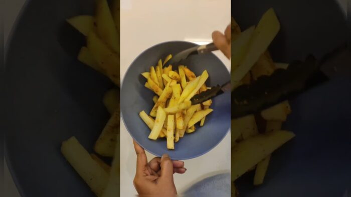 French fries 🍟 in agaro air fryer #daily #food #cooking #recipe