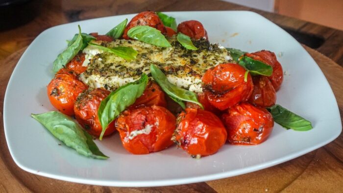 La MEJOR RECETA CON TOMATES Y QUESO en Freidora de Aire🍅​🧀​