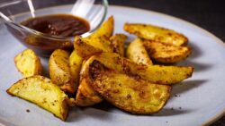 My FAVORITE Air Fryer Potato Wedges in 30 Minutes or LESS