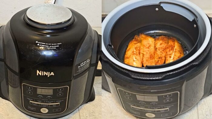 Ninja Foodi Multi Cooker- Air Fryer | Tilapia Fish Air Fryer Recipe