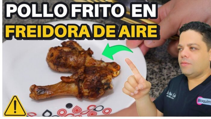 Pollo frito saludable: receta rápida y fácil para freidora de aire