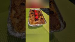 Postre navideño en Airfriyer. Bread pudding 🍮🍮🍮🍮🍮🍮🍮.  🎄🎁❄️ #freidoradeaire #2025