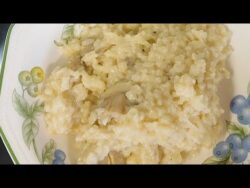 RISOTTO DE SETAS CHAMPIÑONES EN THERMOMIX FACIL Y RÁPIDO