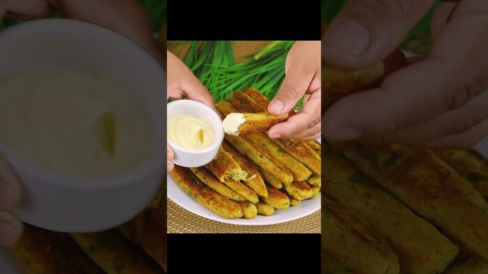Receta de Bastones de Calabacín 🍆