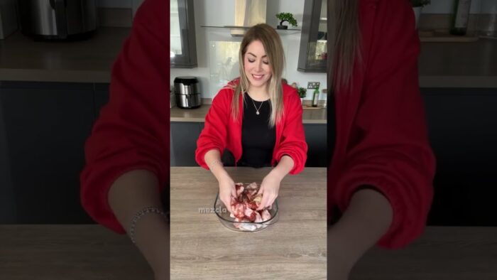 Receta de estas ALITAS EN AIRFRYER SÚPER SABROSAS #shorts