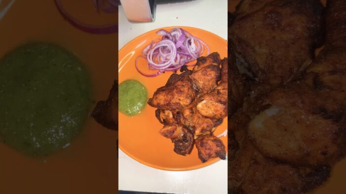Roasted Chicken recipe in AirFryer #airfryerrecipes #airfryer #roastedchicken @FoodCarrt #shorts