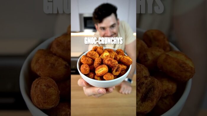 SNACK CRUJIENTE DE ÑOQUIS #receta #recetas #airfryer