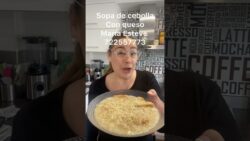 SOPA 🥣 DE CEBOLLA 🧅 CON QUESO 🧀 CON THERMOMIX 6!!
