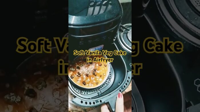 #Soft Vanila Veg Cake recipe#This christmas#VegCakerecipe#Airfryer