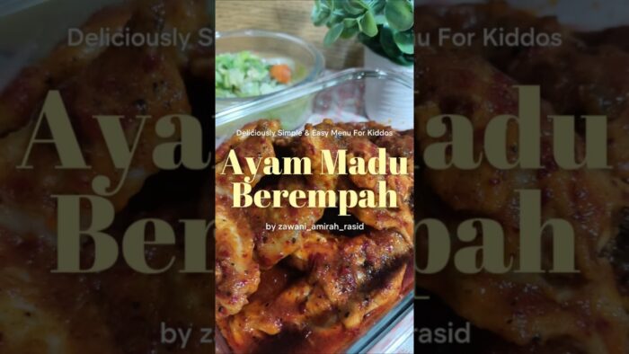 TM6: Ayam Madu Berempah Thermomix