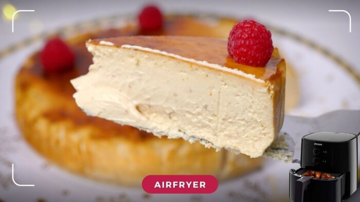 Tarta De Queso de TURRÓN  en #airfryer 🧀 SORPRENDE a tus invitados con esta RECETA de NAVIDAD🎄