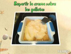 Tarta fría de semolina y chocolate con Thermomix