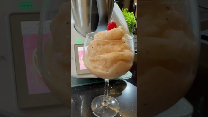 Thermomix ile ferahlatıcı Meyve Sorbet! 🍓🍊 #thermomix #sorbet