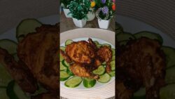 Trending recipe of Grilled chicken recipe in air fryer #shortsfeed  #shorts #grilledchicken