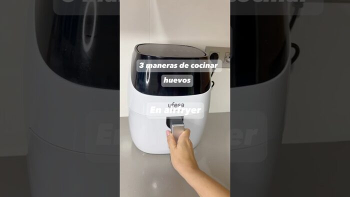 Tres maneras de cocinar huevos en airfryer #trucos #tipscocina #airfryer #airfryerchicken #huevos