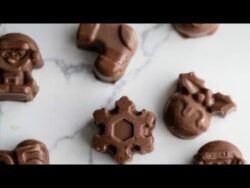 bombones de chocolate con aceite de oliva con thermomix 💚