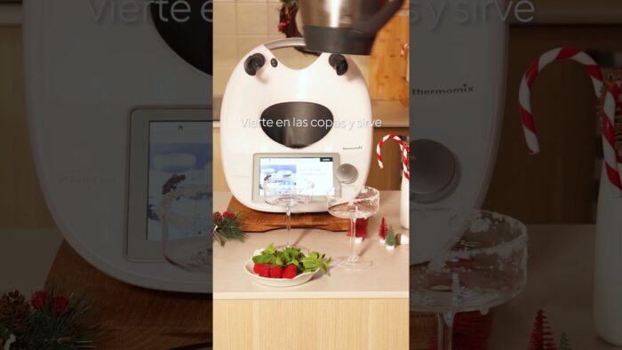 ¡Brinda con magia esta Navidad! ❄️🍹 #thermomix #recetasthermomix #navidad #cookidoo