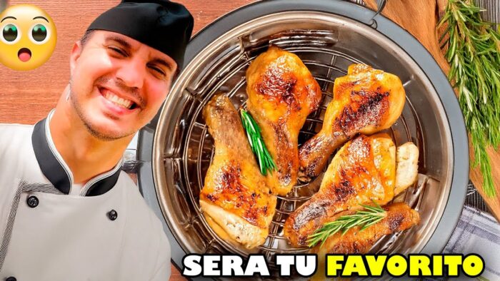 «¡El Pollo Más Jugoso! 🍗 Freidora de Aire Increíble» Será Tu Favorito! 🔥