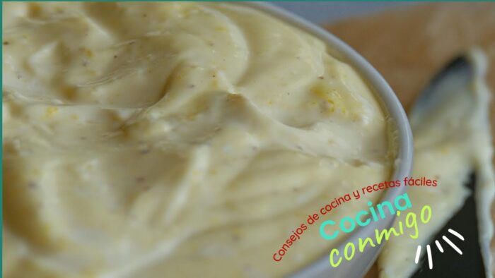¡Mayonesa casera en 5 minutos con mi Thermomix!
