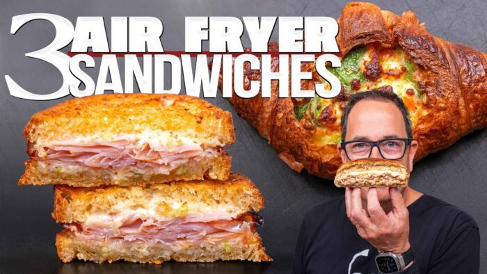 3 SÁNDWICHES DELICIOSOS (¡Y SIMPLES!) DE OTRO NIVEL, PREPARADOS CON LA FREIDORA DE AIRE | SAM THE…