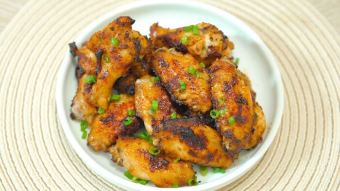 AIR FRYER Asian Style Chicken Wings Recipe