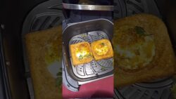 Air Fryer Breakfast #Egg Toast in Air Fryer #dailyroutine #food #fypviral #recipe
