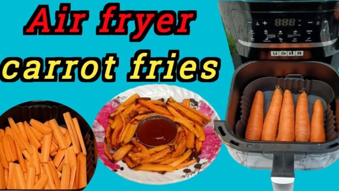 Air Fryer Carrot Fries | Healthy & Crispy Snack Recipe #ourfoodlab