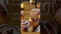 Air Fryer   Cinnamon Breakfast Buns Recipe by What Shall I Cook