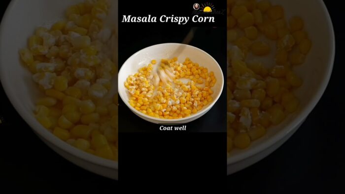 Air Fryer Crispy Corn Recipe | #crispycorn #airfryersnacks #viral | Air Fryer Corn #partystarter