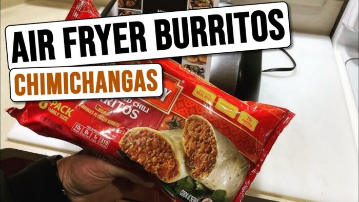 👩🍳 Air Fryer Fridays: Frozen Burritos/Chimichangas Recipe | Easy Burrito Air Fryer 2024