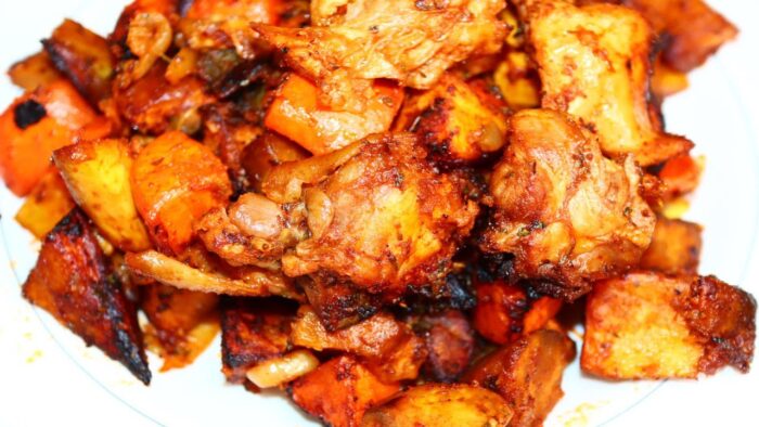 Air Fryer One Pan Meal | Easy Chicken Dinner Recipes For Family | Air Fryer Recipes For Lunch