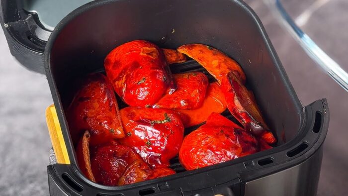 Air Fryer Recipe SECRET to Making Viral Red Bell Peppers!