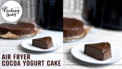 Air Fryer Yogurt Cake | 4 Ingredients cocoa yogurt cake | Air FRYER recipe