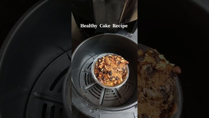 Air fryer cake recipe #cakerecipe #healthycake #airfryerrecipes #airfryer #shorts
