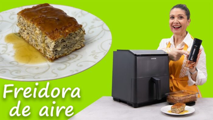 Bizcocho SIN AZÚCAR NI HARINAS tierno y esponjoso