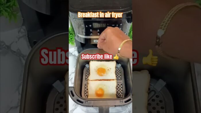 Breakfast in air fryer #airfryer #recipe #shorts 🥹ytshorts🍕YouTube shorts # viral # ytstudio# food