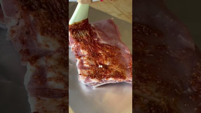 COSTILLAS DE CERDO adobadas en AIRFRYER #receta #recetasaludable #airfryer