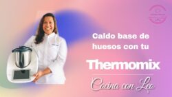 Caldo base de huesos con Thermomix