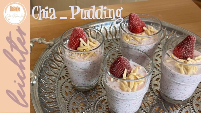 Chiapudding mit Erdbeeren – Der perfekte Low-Carb Snack zum Abnehmen | Thermomix Rezept