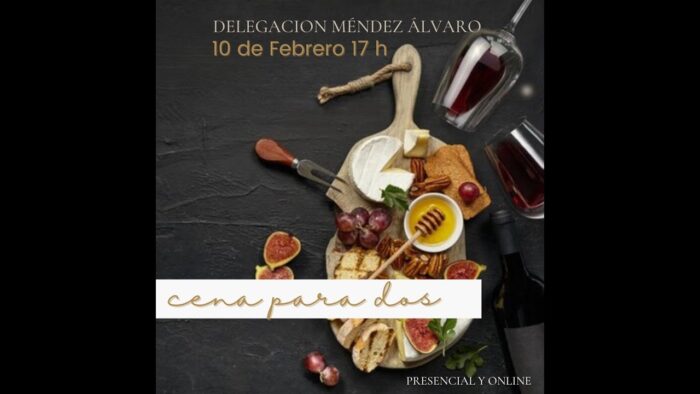 Clase de cocina especial «CENA PARA DOS» con Thermomix Méndez Álvaro. Presencial y online.