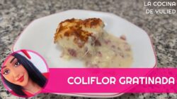 Coliflor Gratinada en Freidora de Aire | Receta Fácil y Deliciosa | La Cocina de Yulied