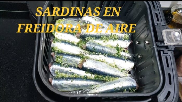 Cómo  hacer sardinas🐟 en FREIDORA DE AIRE (Airfryer) sin humo y sin malos olores #airfryer