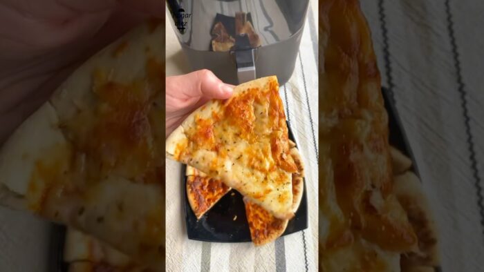 Cómo hacer una PIZZA entera en FREIDORA DE AIRE