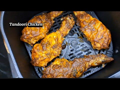 Crispy Air Fryer Tandoori Chicken Recipe | Easy & Healthy